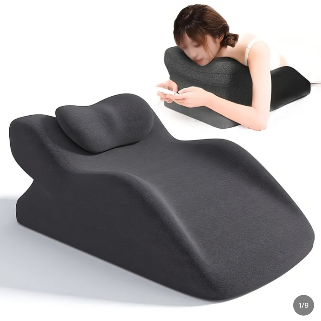 Stomach Sleeper Pillow – Low-Profile Support for Face-Down Sleepers
