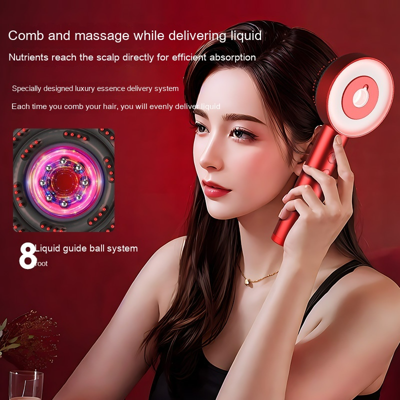 Scalp Massager Comb – Stimulate Growth & Relieve Stress