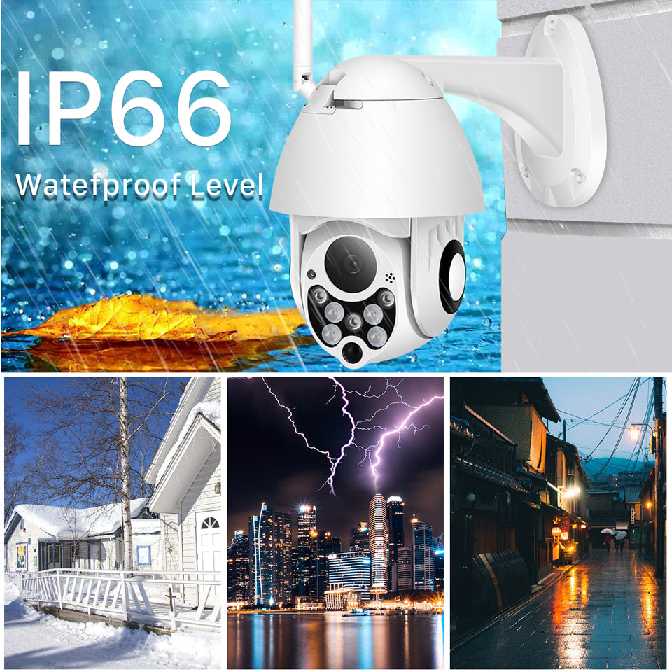 High-Speed Waterproof PTZ Dome Surveillance Camera