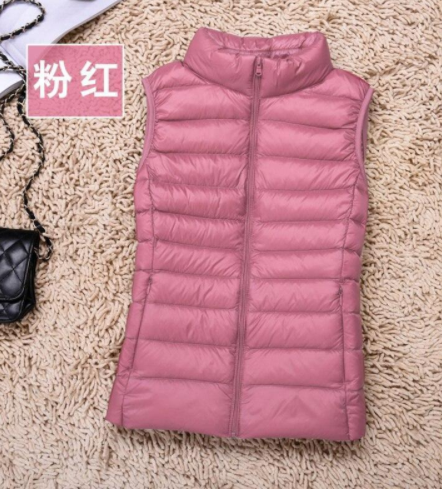 Stylish Women's Puffer Vest - Lightweight & Chic (One Piece)