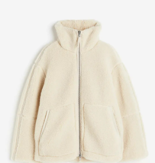 Comfy Teddy Puffer Fleece Jacket (Single Item)