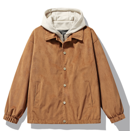Hong Kong Style Unisex Hooded Sports Jacket (One Piece)