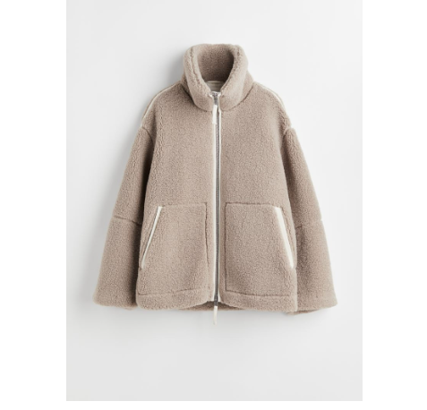 Comfy Teddy Puffer Fleece Jacket (Single Item)