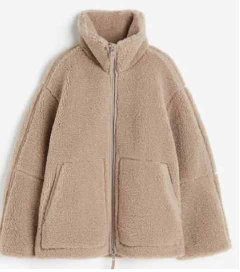 Comfy Teddy Puffer Fleece Jacket (Single Item)
